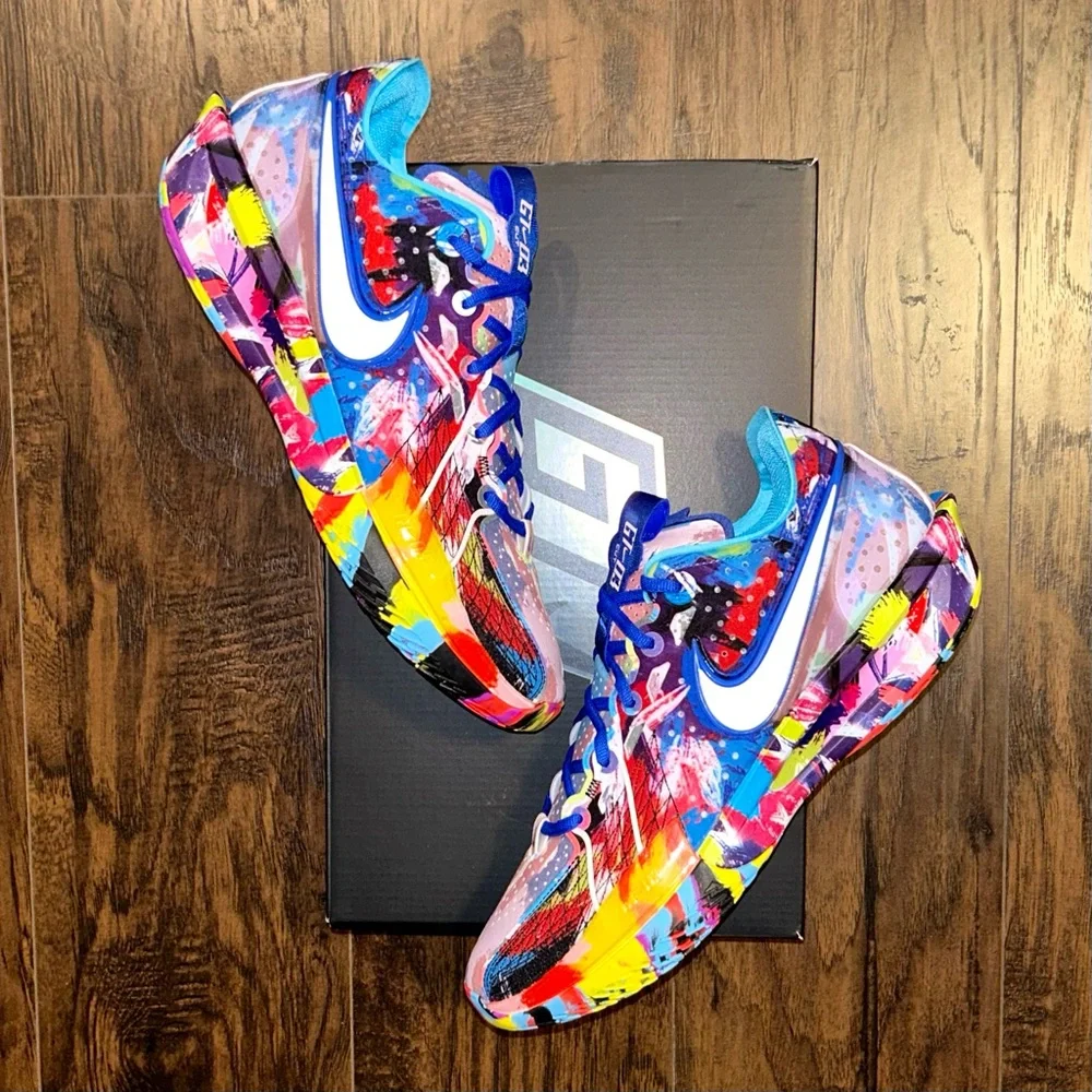 Brand New Nike Air Zoom GT Cut 3 “Jewell Loyd Paint Splatter” - Picture 6 of 9